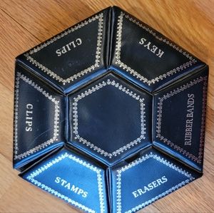 Vintage MCM desk organizer